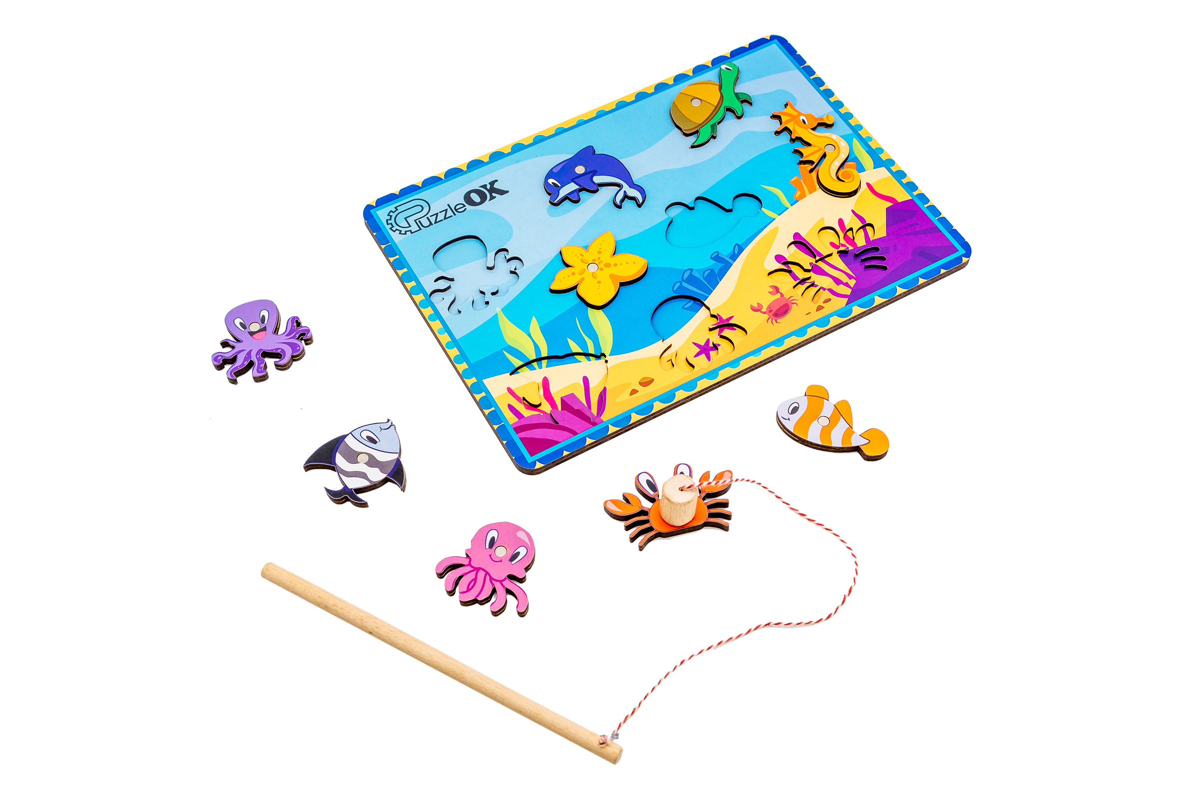 Гра "Риболовля дитяча А4" для дітей від 3 років Гра "Риболовля дитяча А4" для дітей від 3 років