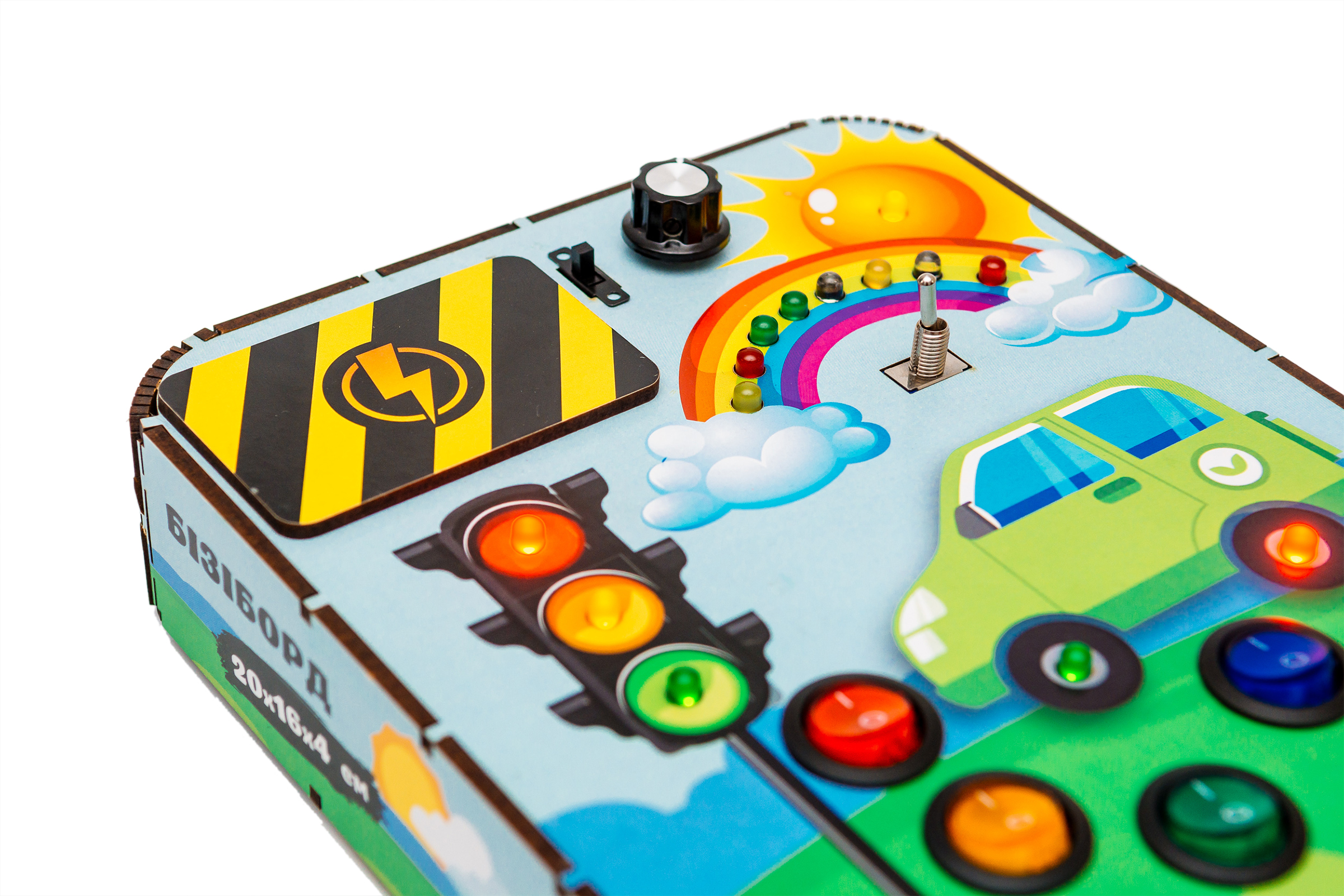 Бізіборд світлофор Бізіборд світлофор