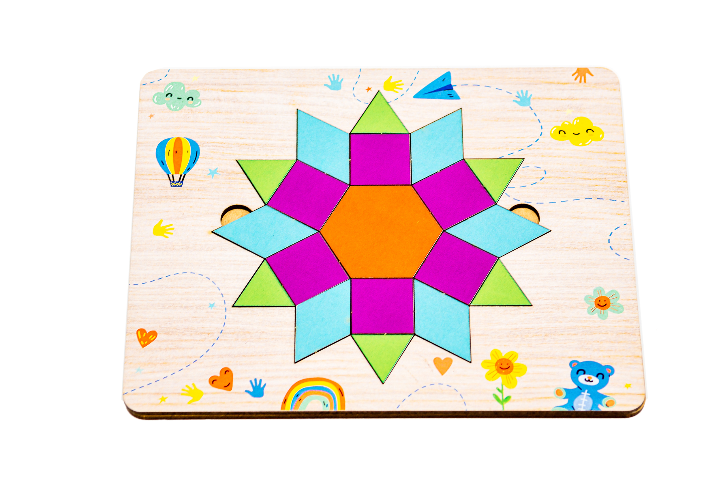 Танграм "Зірочка" для дітей від 4 років Танграм "Зірочка" для дітей від 4 років