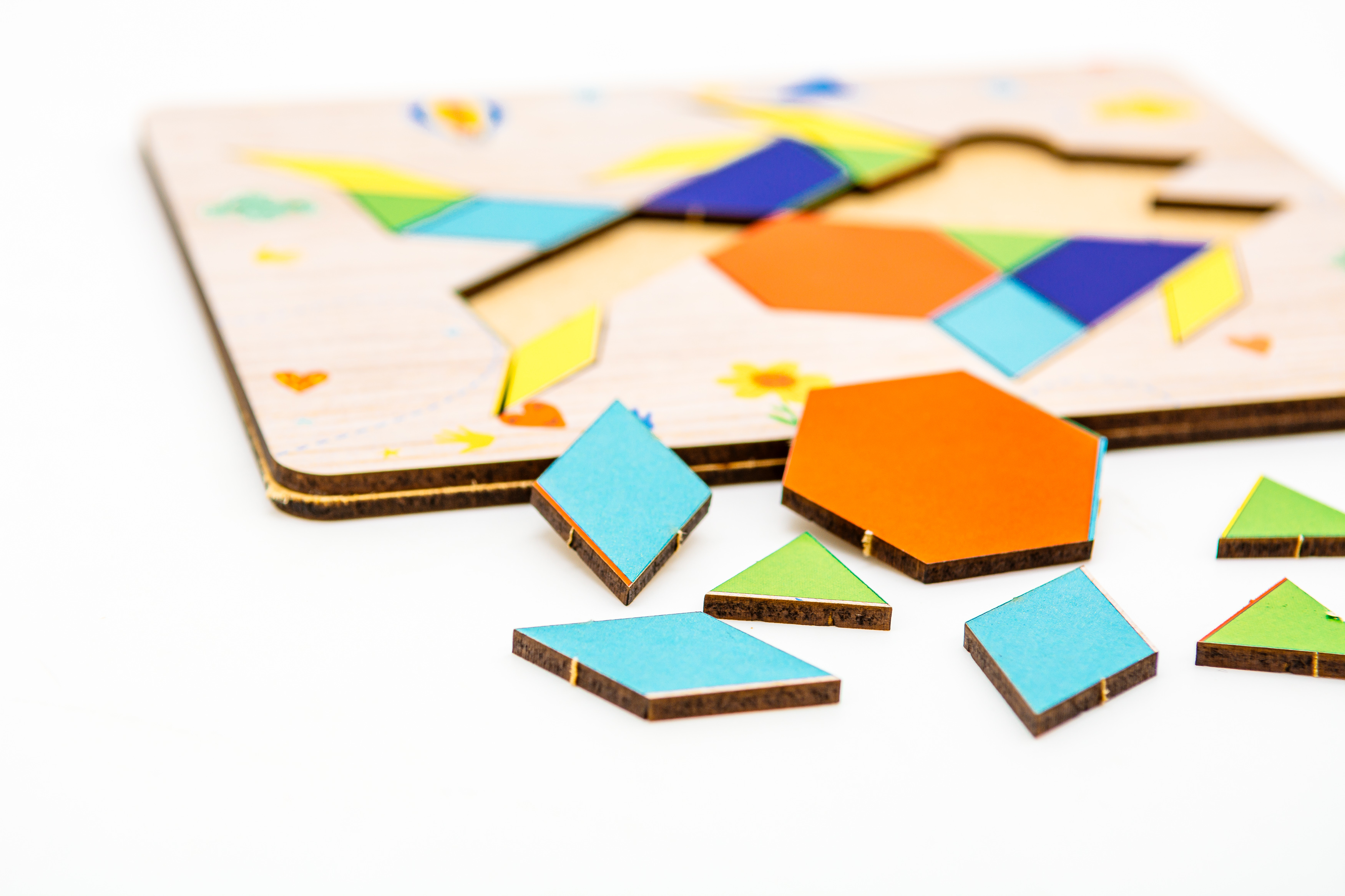 Танграм "Рибка" для дітей від 4 років Танграм "Рибка" для дітей від 4 років