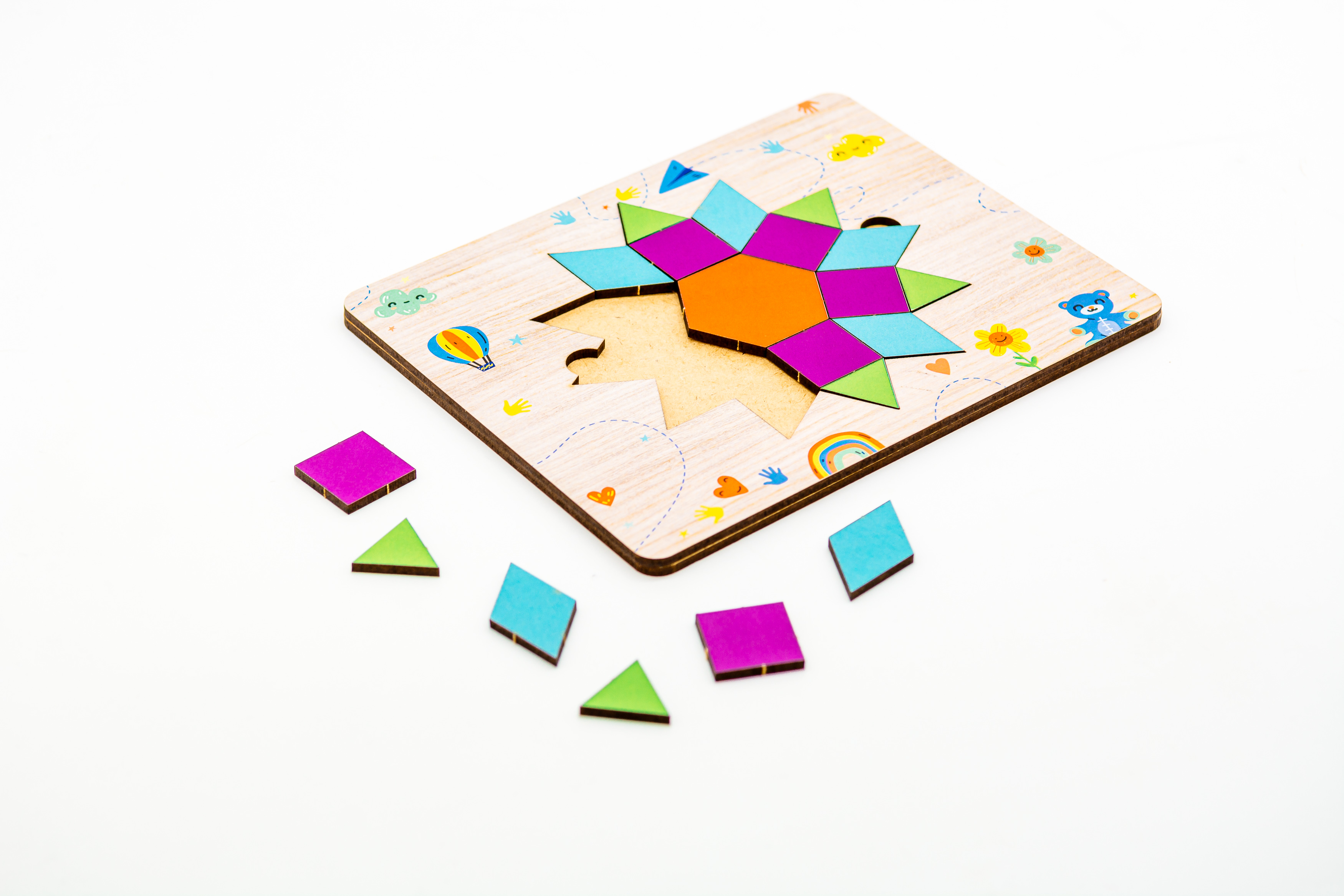 Танграм "Зірочка" для дітей від 4 років Танграм "Зірочка" для дітей від 4 років