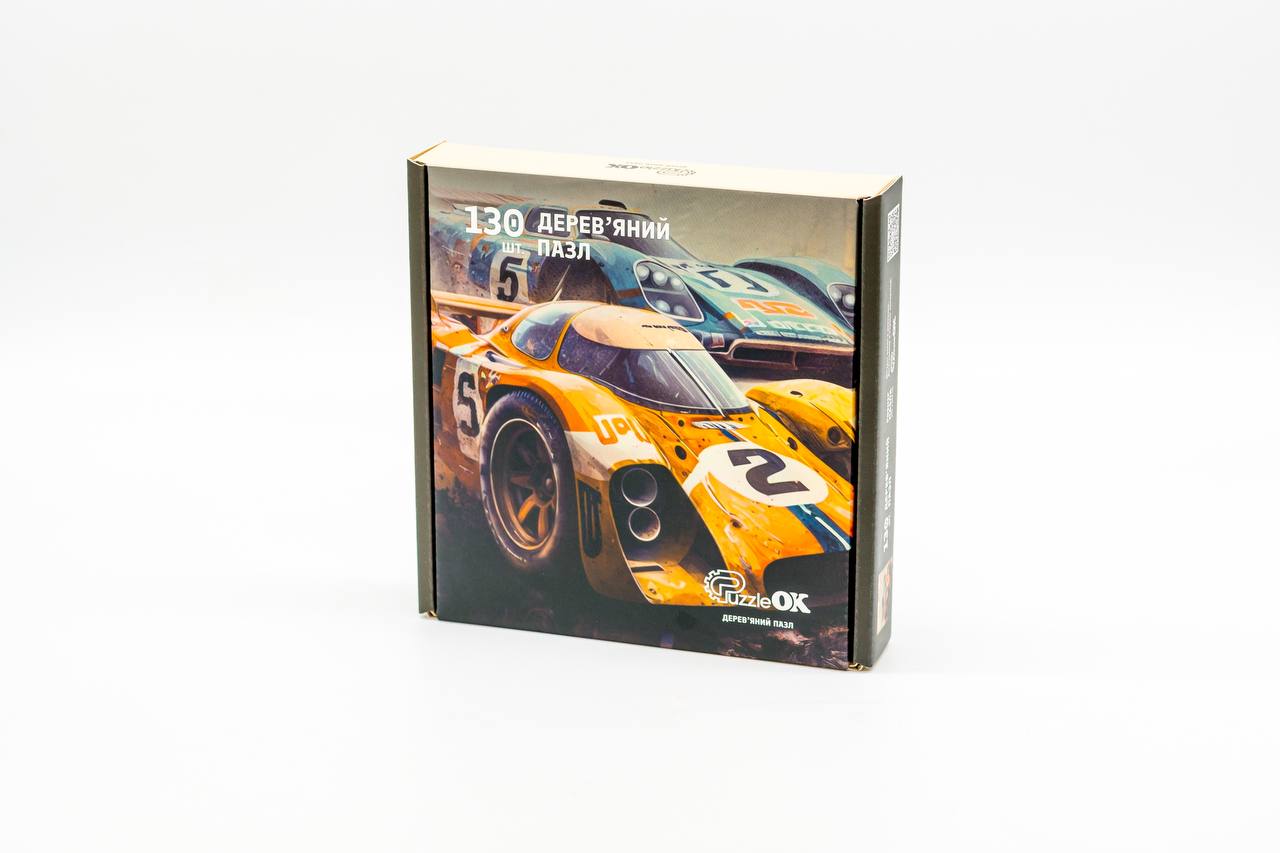 Дерев’яний пазл Машинки