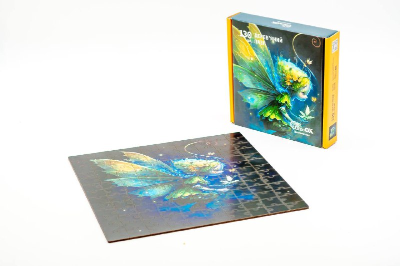 Дерев’яний пазл Фея