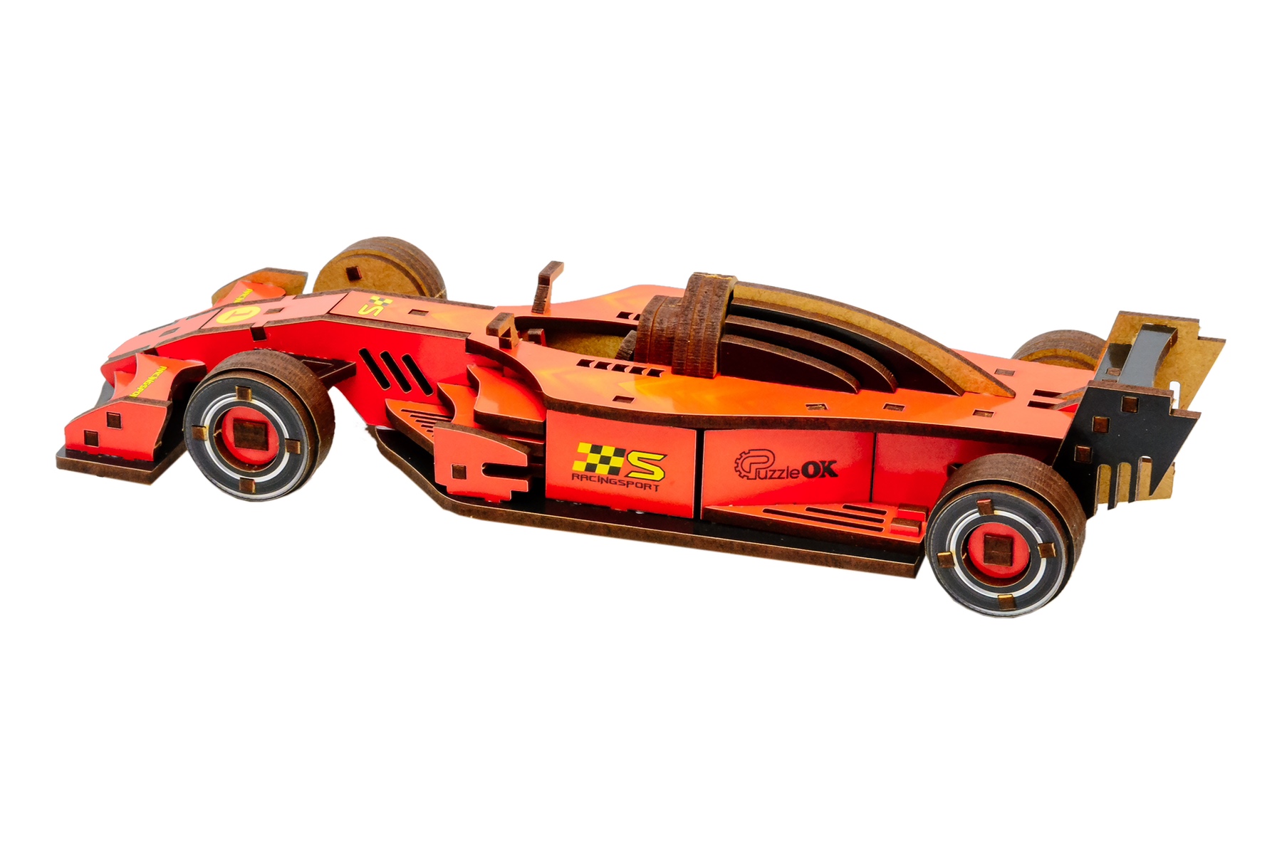 Дерев’яний 3D-конструктор “Bolide”